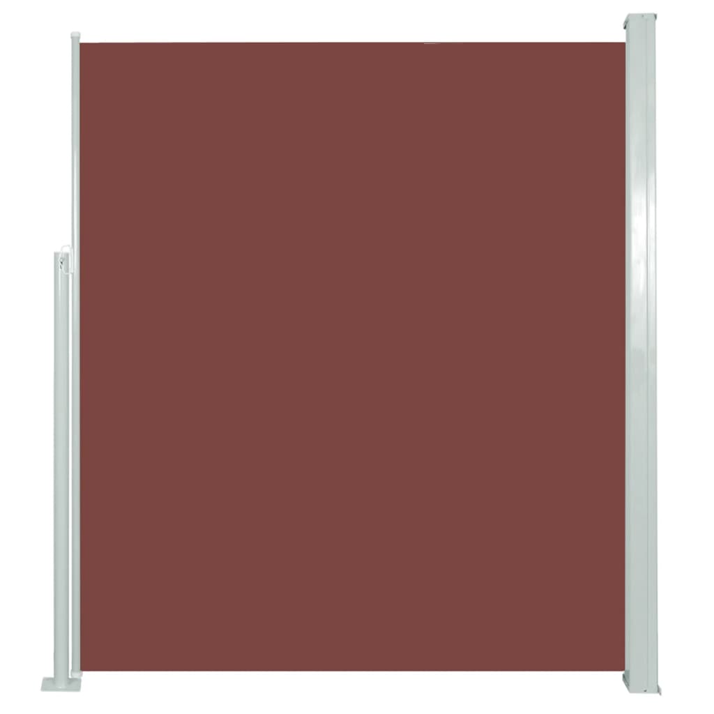 Écran de jardin vidaxl extensible 160x300 cm brun