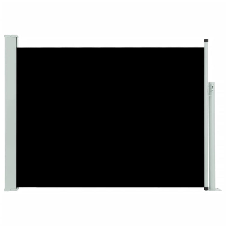 Écran de jardin vidaxl extensible 117x500 cm noir