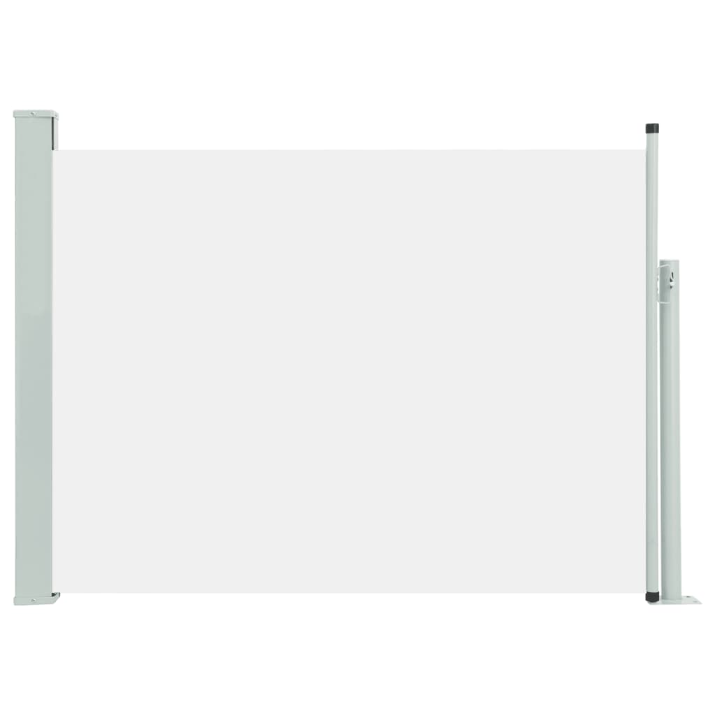 Écran de jardin vidaxl extensible 117x500 cm crème