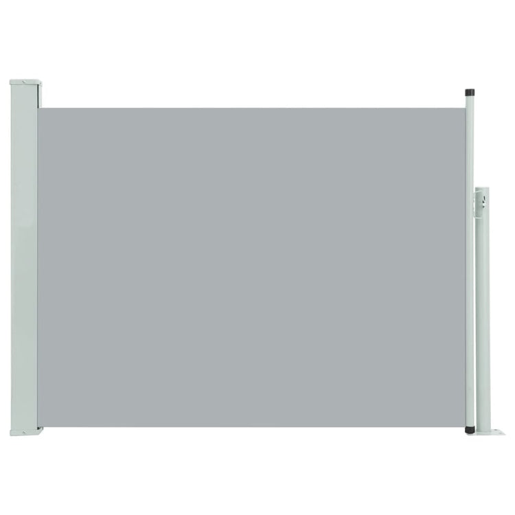 Écran de jardin vidaxl extensible 117x500 cm gris