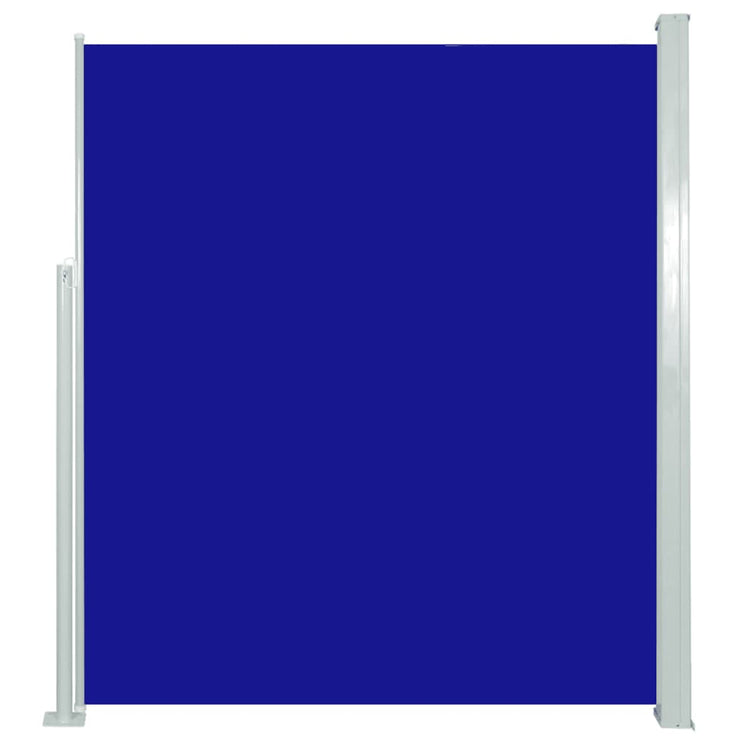 Écran de jardin vidaxl extensible 160x500 cm bleu