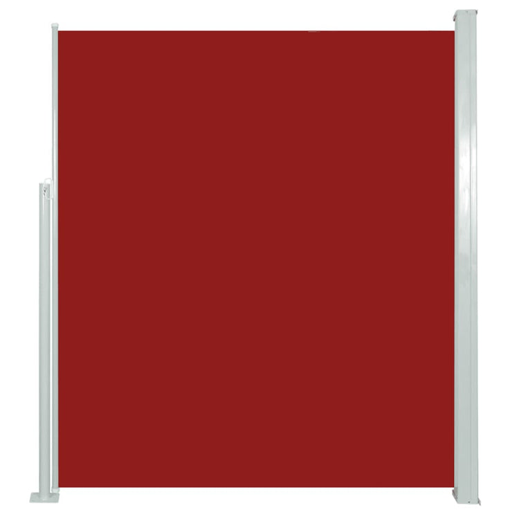 Écran de jardin vidaxl extensible 160x500 cm rouge