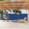 Écran de jardin vidaxl extensible 140x600 cm bleu