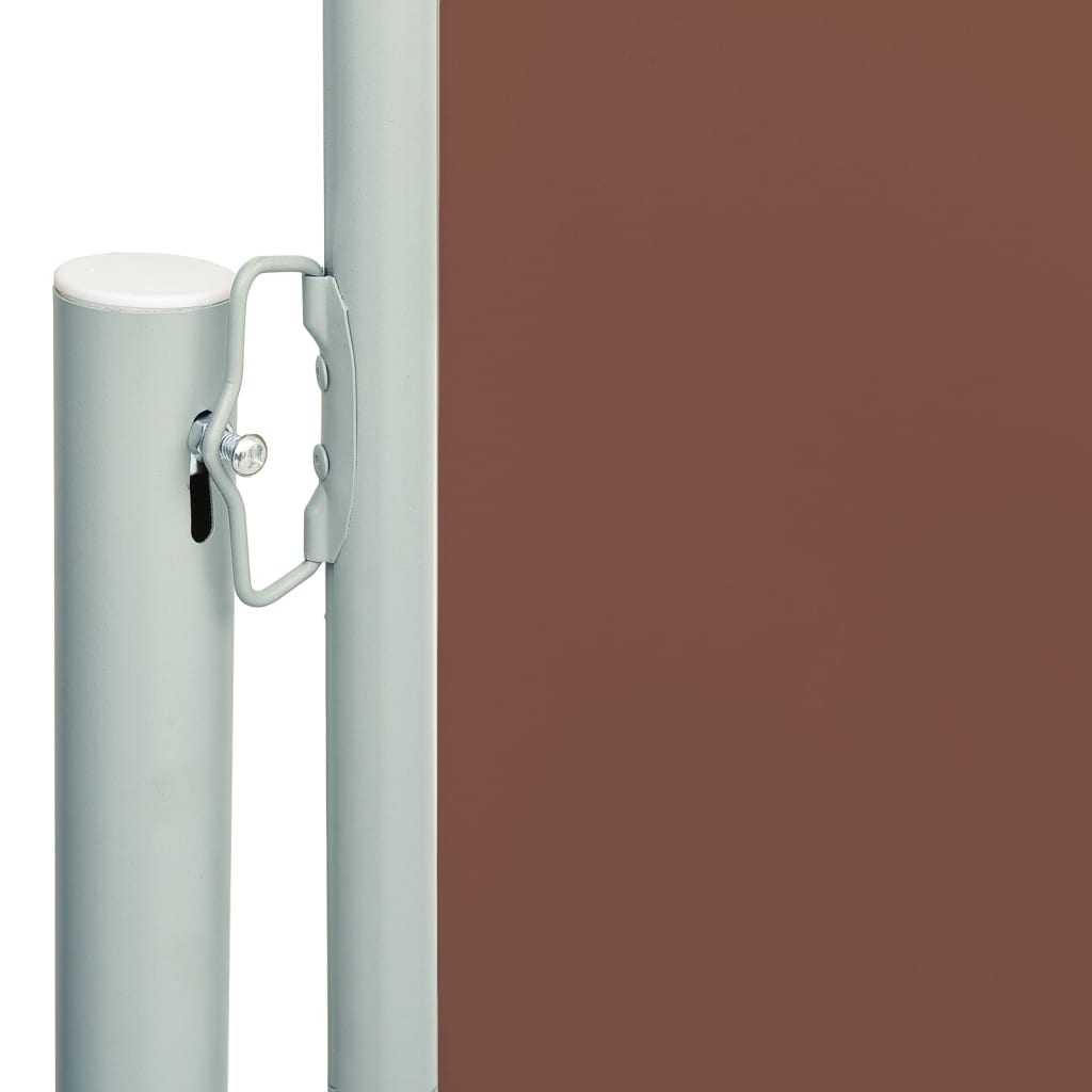 Écran de jardin vidaxl extensible 140x600 cm brun