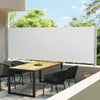 Écran de jardin vidaxl extensible 160x600 cm crème