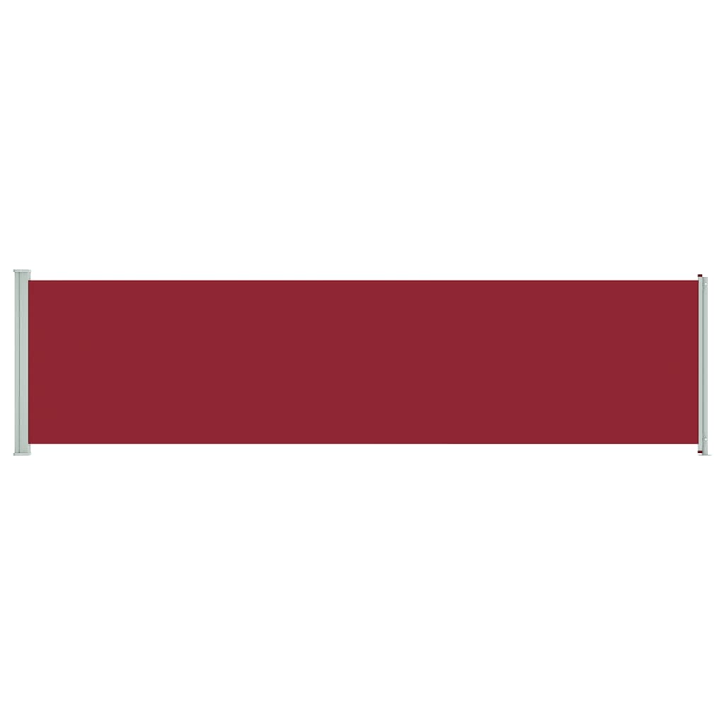 Écran de jardin vidaxl extensible 160x600 cm rouge