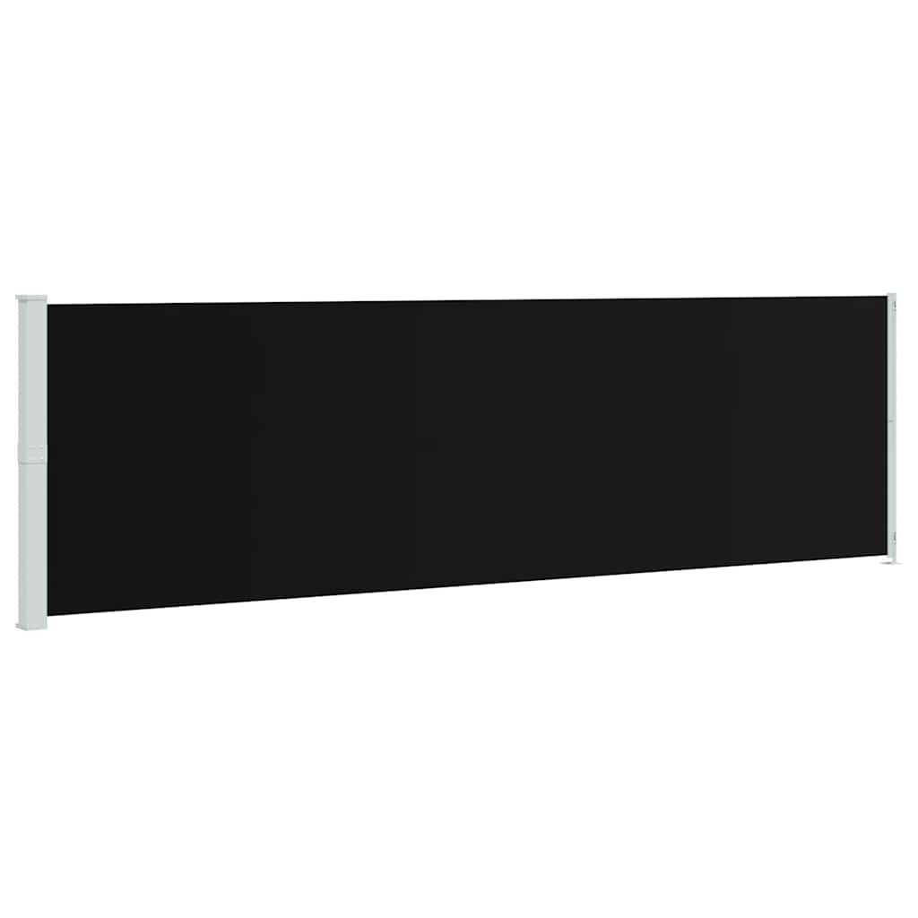 Écran de jardin vidaxl extensible 180x600 cm noir