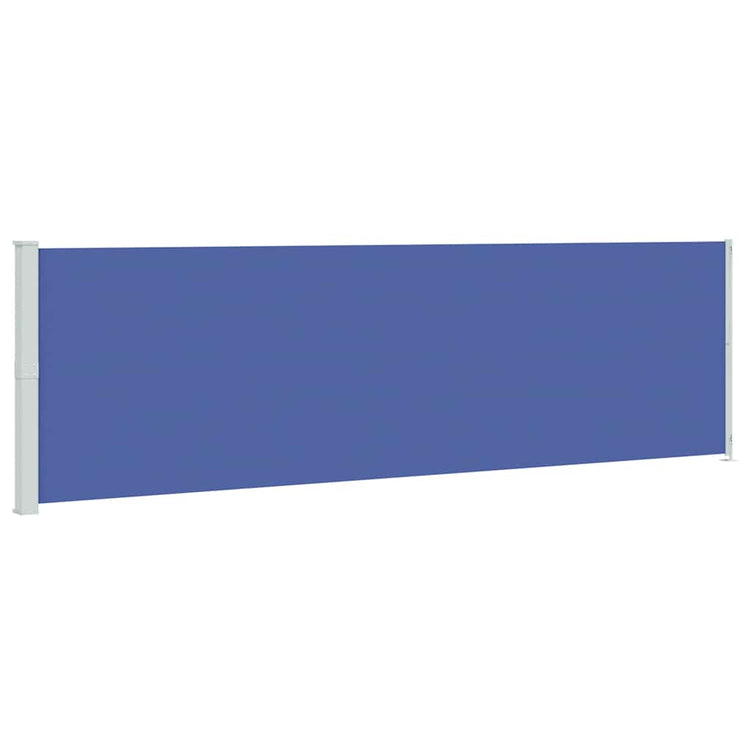 Écran de jardin vidaxl extensible 180x600 cm bleu