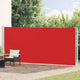 Écran de jardin vidaxl extensible 180x600 cm rouge