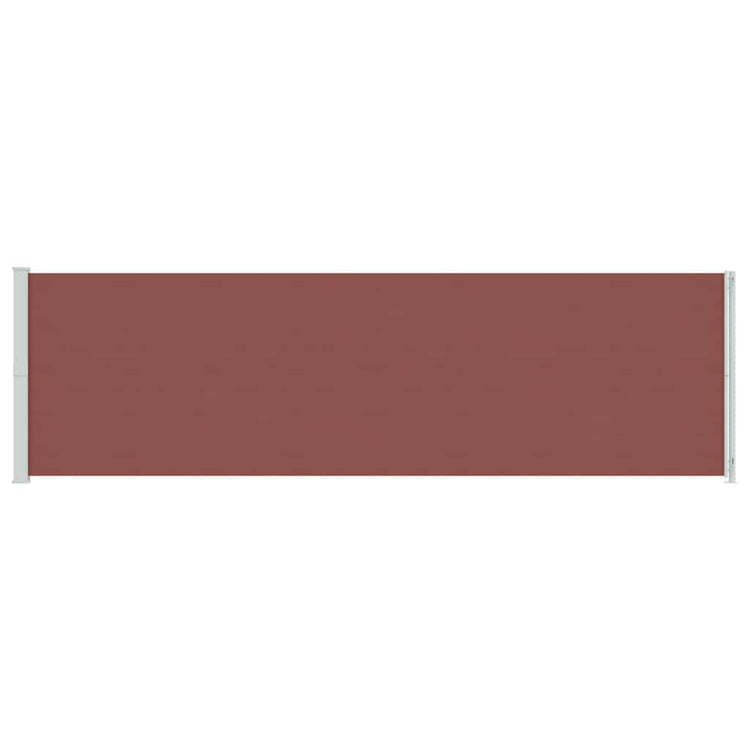 Écran de jardin vidaxl extensible 180x600 cm brun