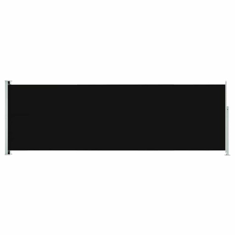 Écran de jardin vidaxl extensible 200x600 cm noir