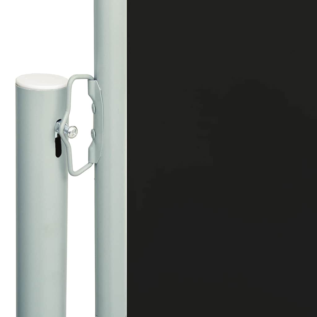 Écran de jardin vidaxl extensible 200x600 cm noir