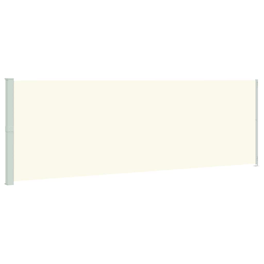 Écran de jardin vidaxl extensible 200x600 cm crème