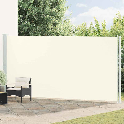 Écran de jardin vidaxl extensible 200x600 cm crème