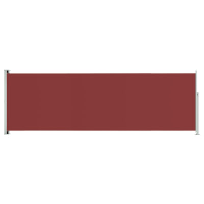 Écran de jardin vidaxl extensible 200x600 cm rouge