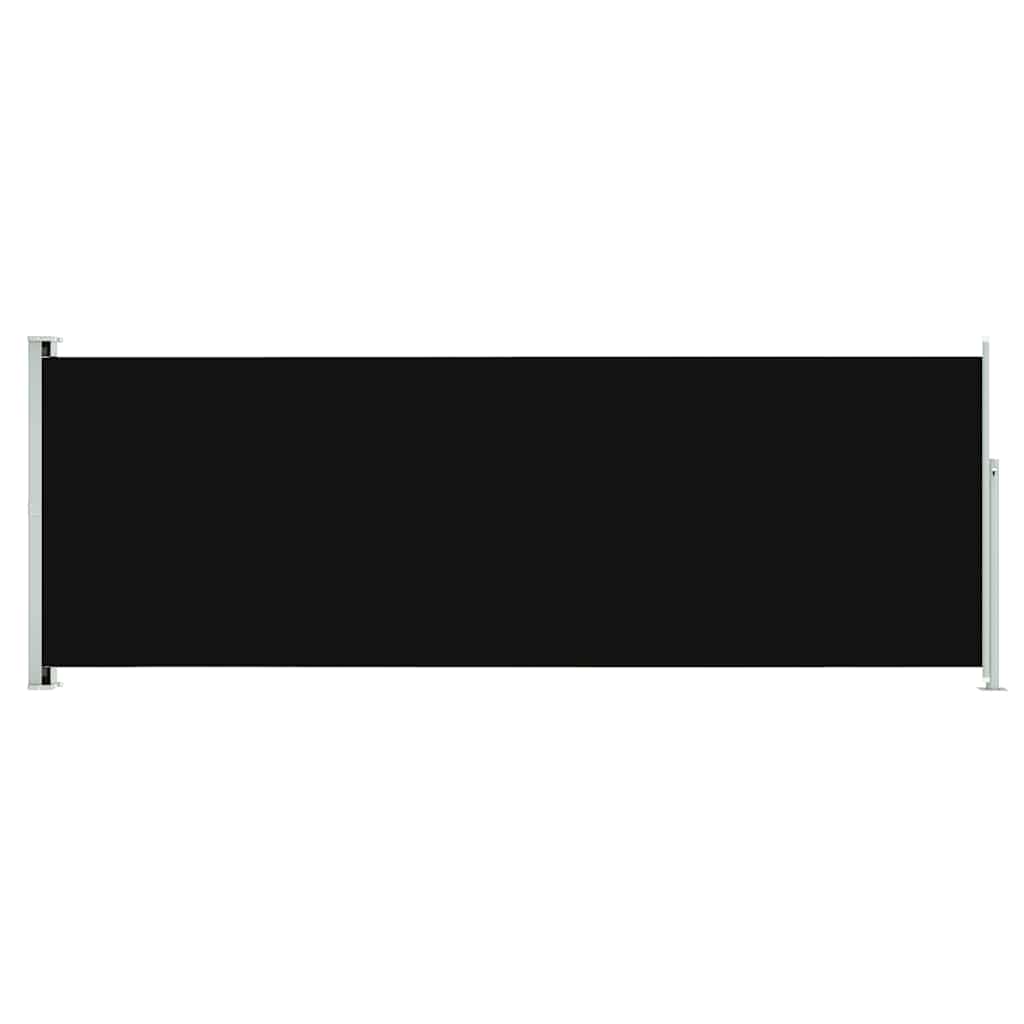 Écran de jardin vidaxl extensible 220x600 cm noir