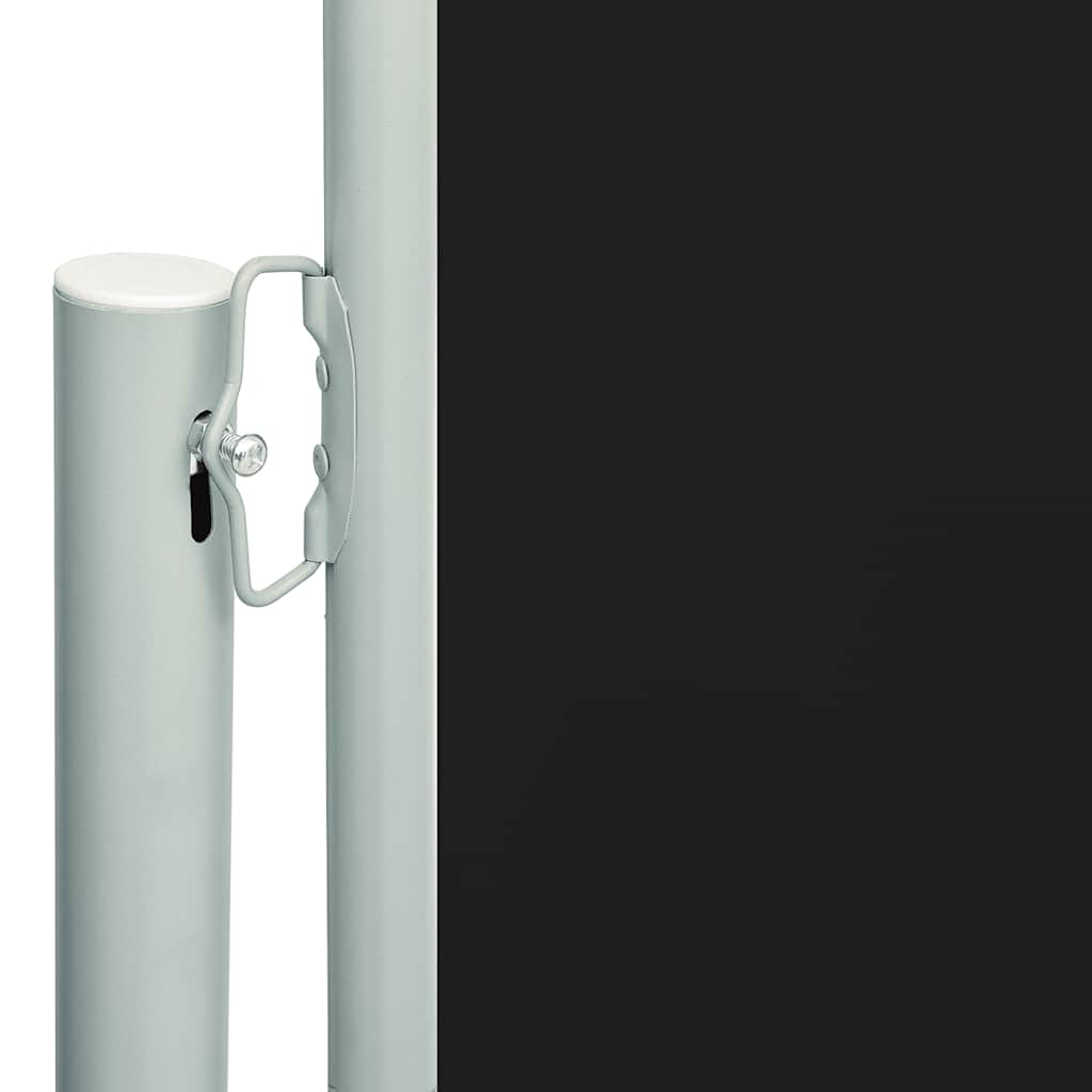 Écran de jardin vidaxl extensible 220x600 cm noir