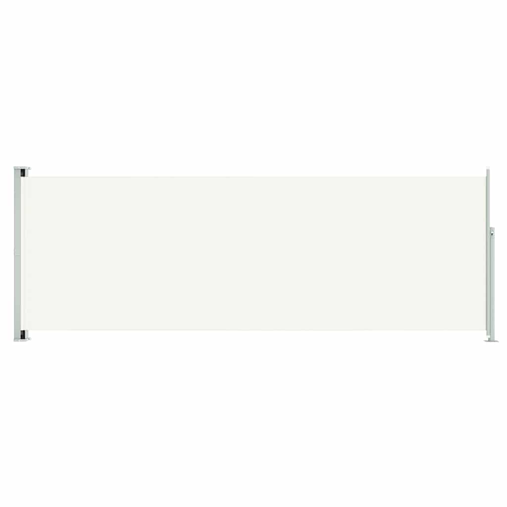 Écran de jardin vidaxl extensible 220x600 cm crème