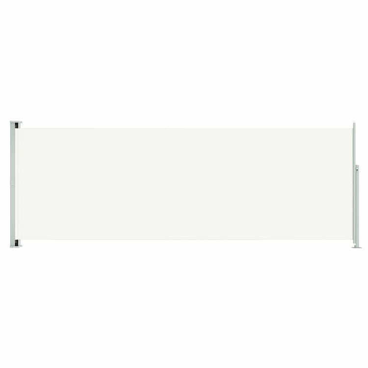 Écran de jardin vidaxl extensible 220x600 cm crème