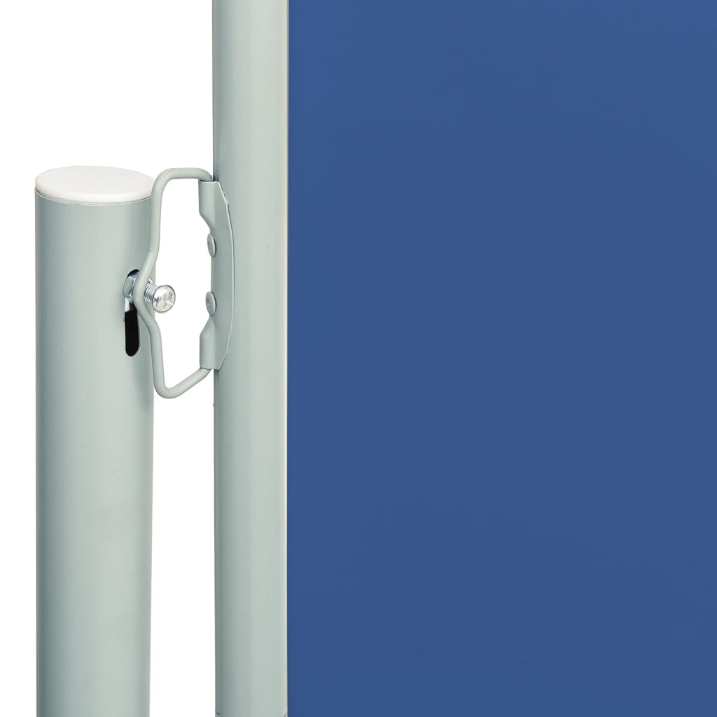 Écran de jardin vidaxl extensible 220x600 cm bleu