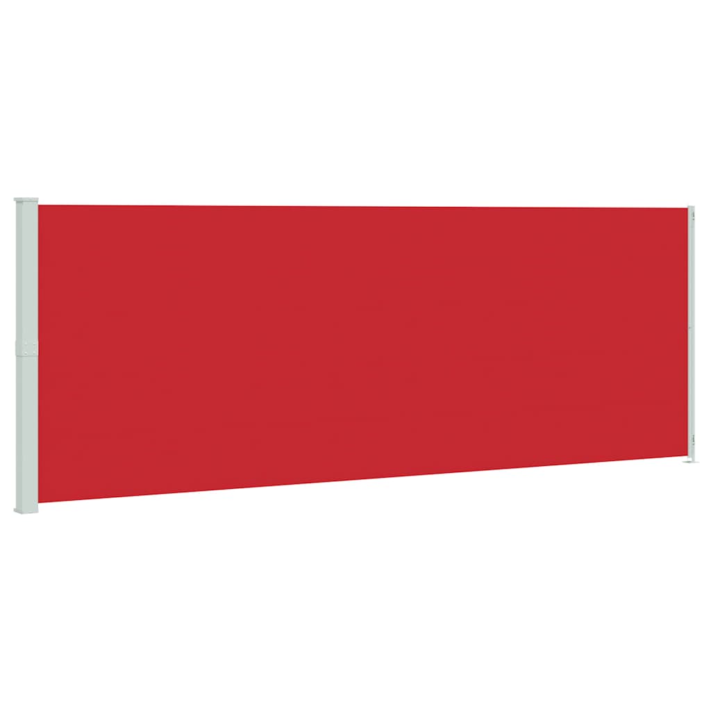 Écran de jardin vidaxl extensible 220x600 cm rouge