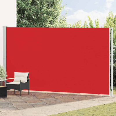 Écran de jardin vidaxl extensible 220x600 cm rouge