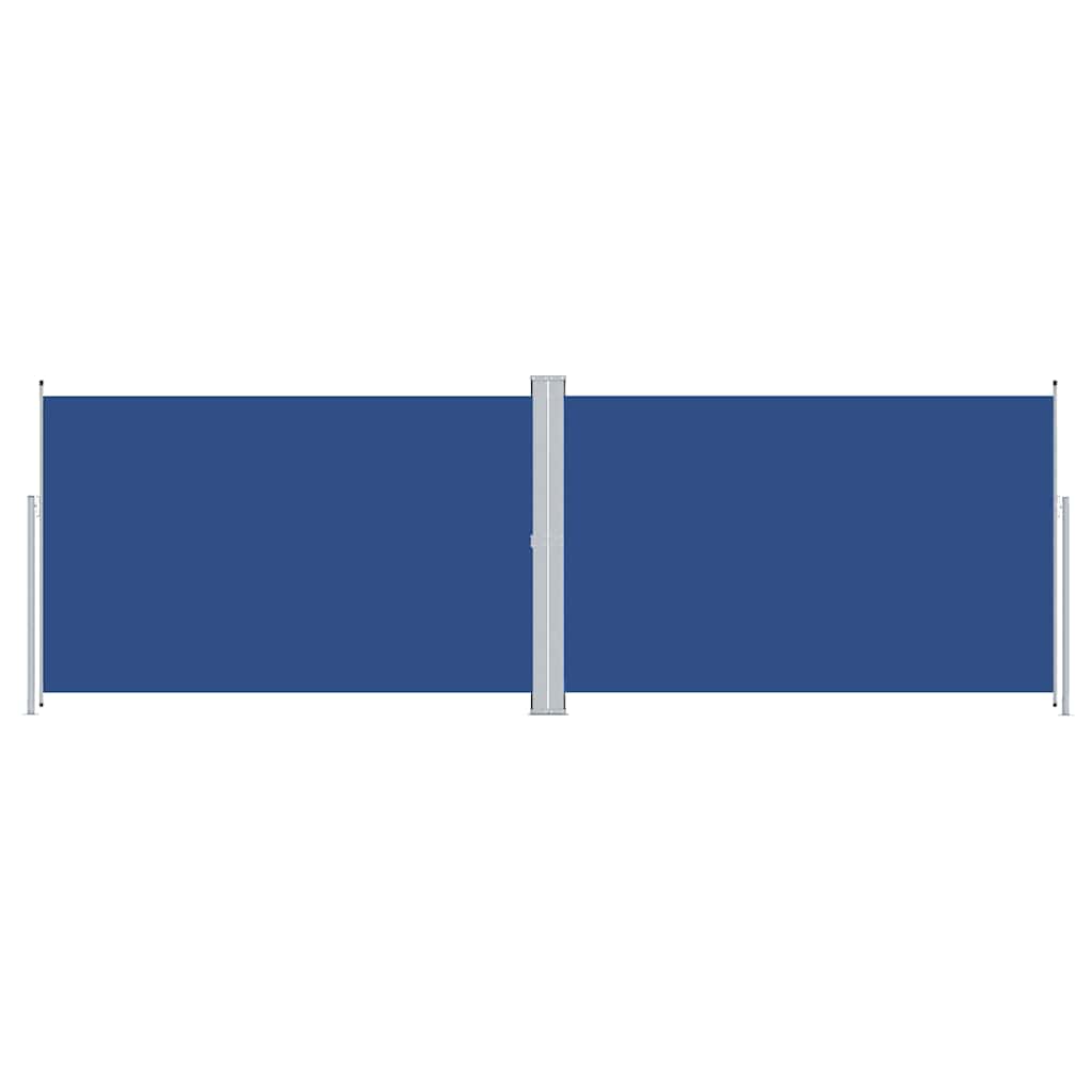 Pare-brise vidaxl extensible 200x600 cm bleu