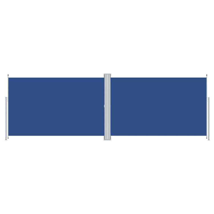 Pare-brise vidaxl extensible 200x600 cm bleu