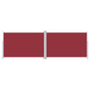 Pare-brise vidaxl extensible 200x600 cm rouge