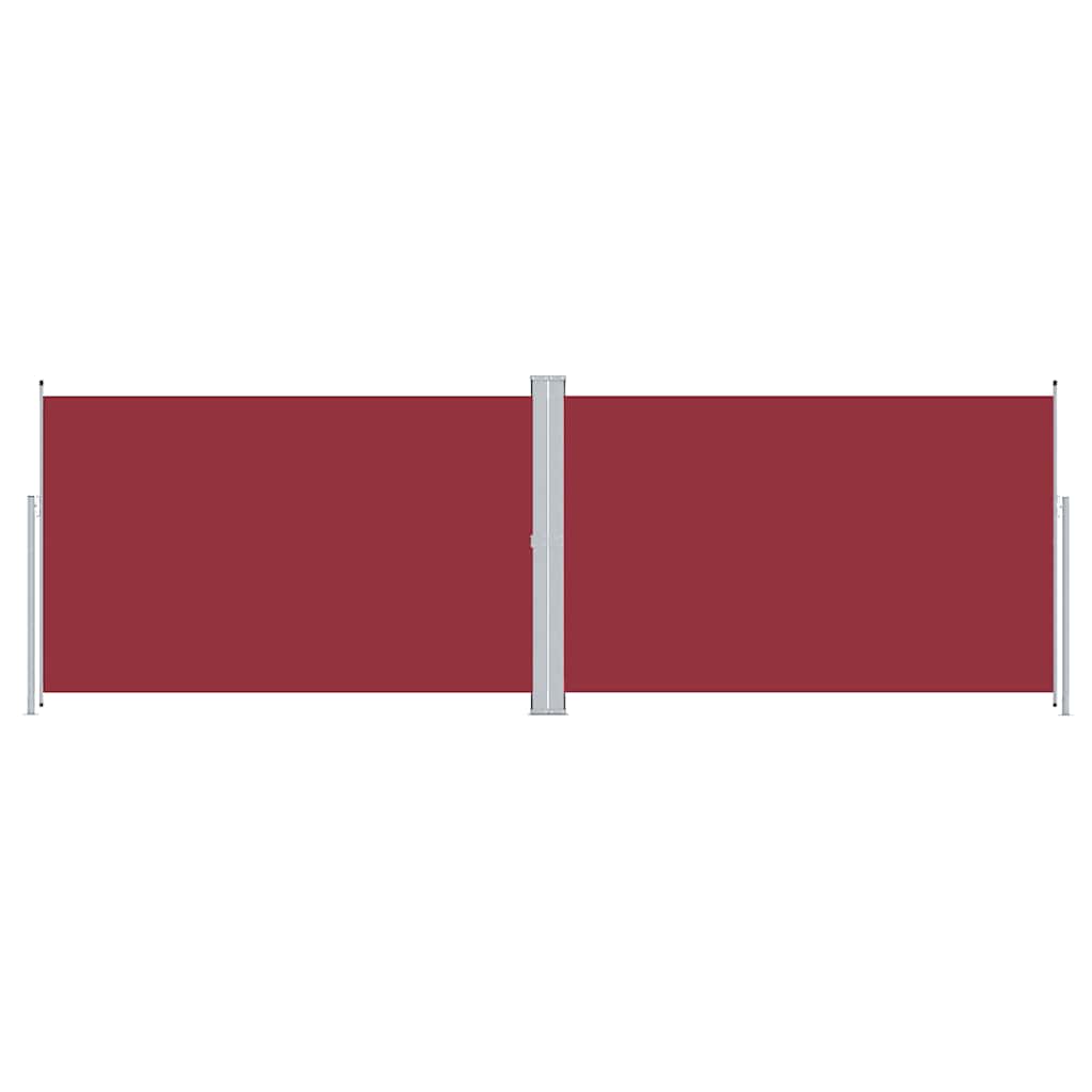 Pare-brise vidaxl extensible 200x600 cm rouge
