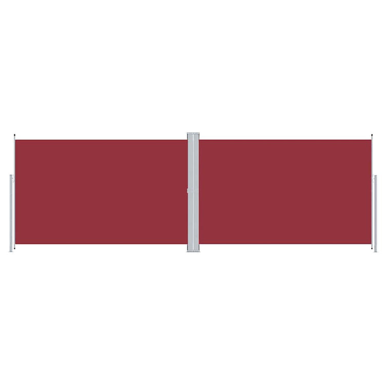Pare-brise vidaxl extensible 200x600 cm rouge