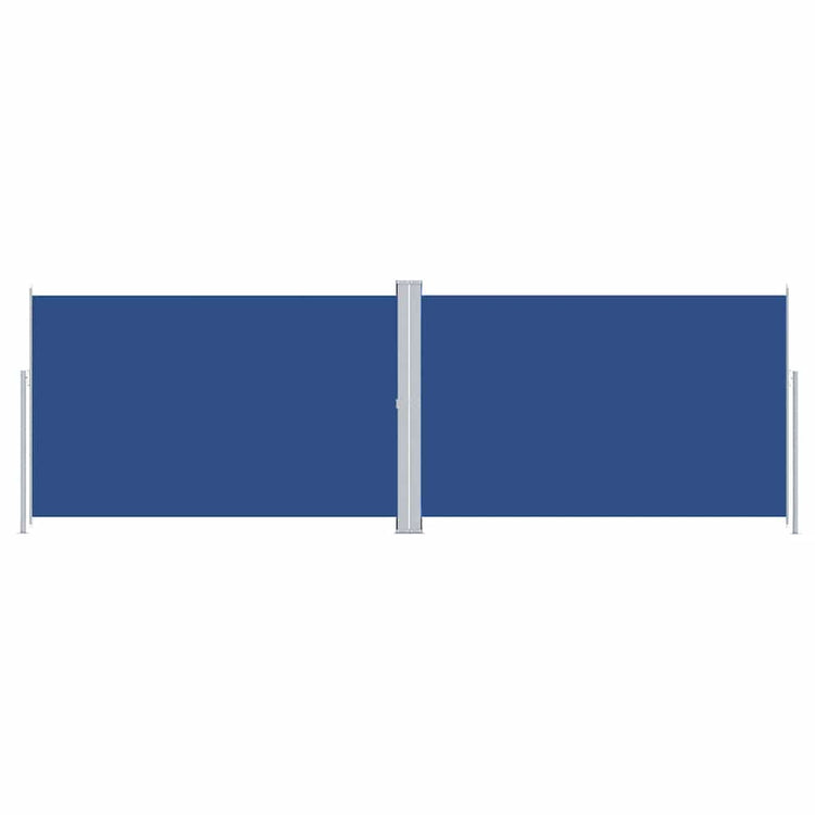 Pare-brise Vidaxl extensible 220x600 cm bleu