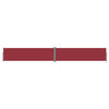 Pare-brise Vidaxl extensible 140x1000 cm rouge