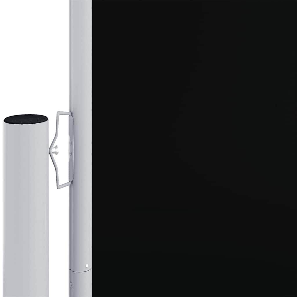 Pare-brise Vidaxl extensible 160x1000 cm noir