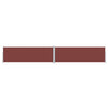 Pare-brise Vidaxl extensible 160x1000 cm brun