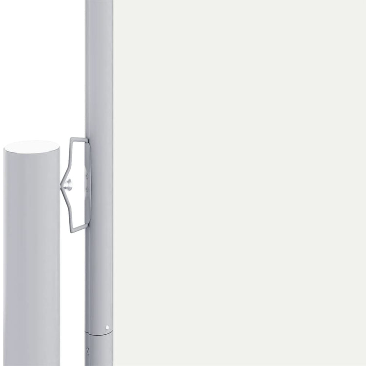 Pare-brise vidaxl extensible 180x1000 cm noir