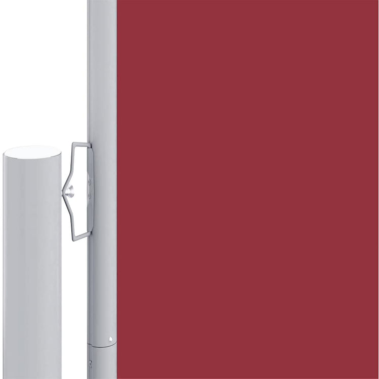 Pare-brise vidaxl extensible 200x1000 cm rouge