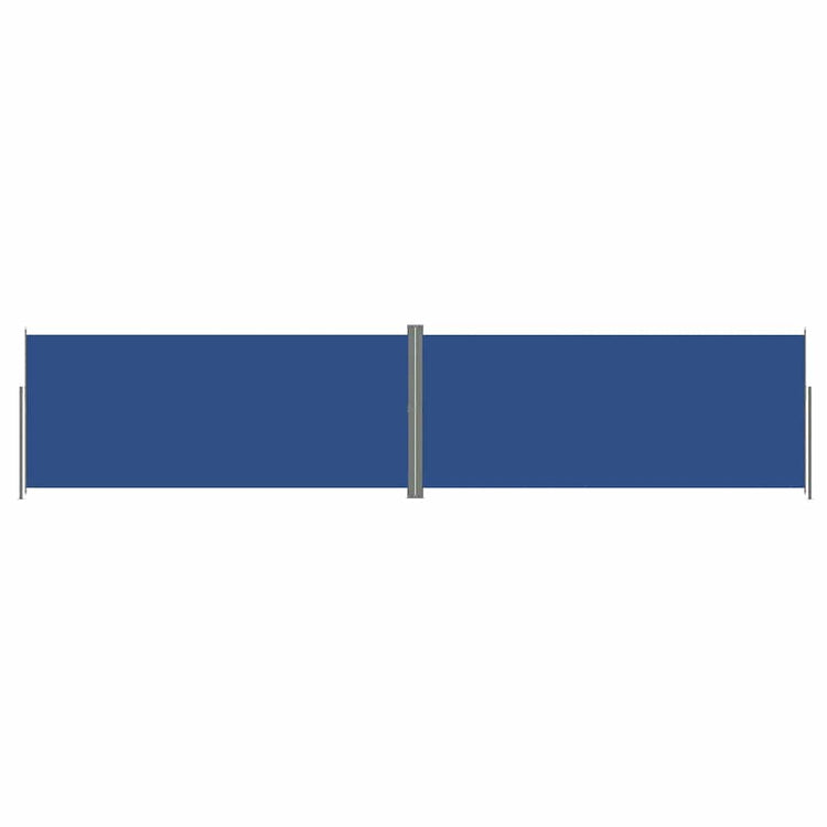 Pare-brise Vidaxl extensible 220x1000 cm bleu