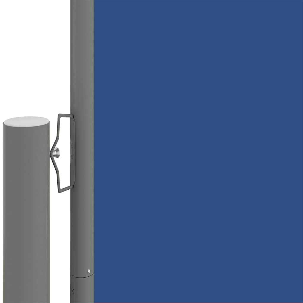Pare-brise Vidaxl extensible 220x1000 cm bleu