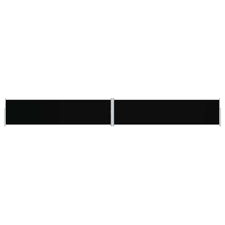 Pare-brise Vidaxl extensible 160x1200 cm noir