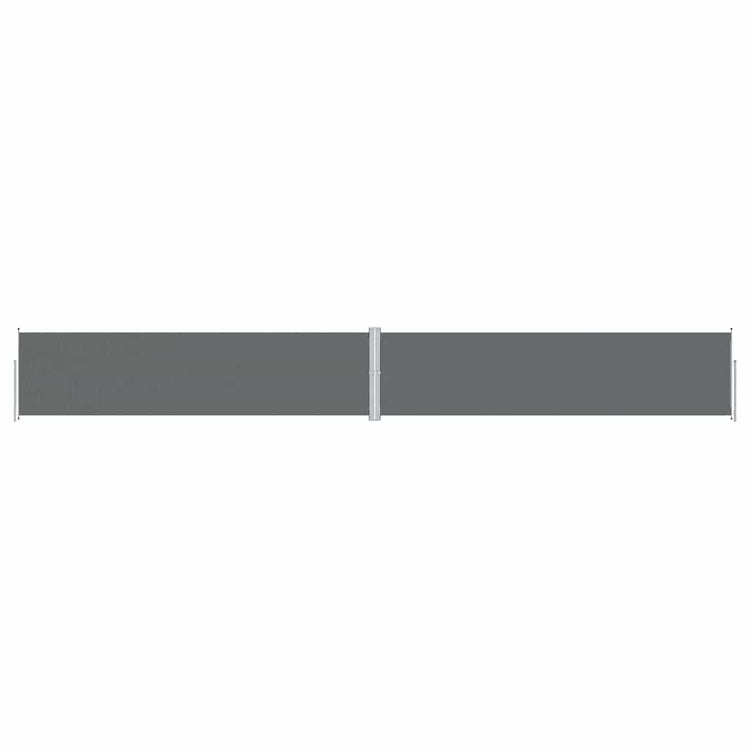 Pare-brise Vidaxl extensible 160x1200 cm anthracite -colored