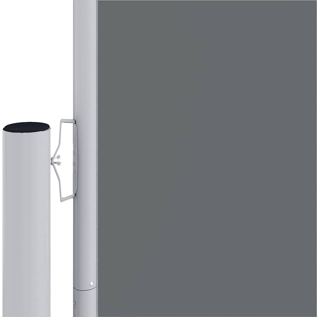 Pare-brise Vidaxl extensible 160x1200 cm anthracite -colored
