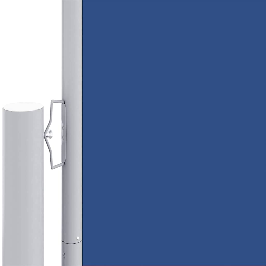 Pare-brise Vidaxl extensible 200x1200 cm bleu