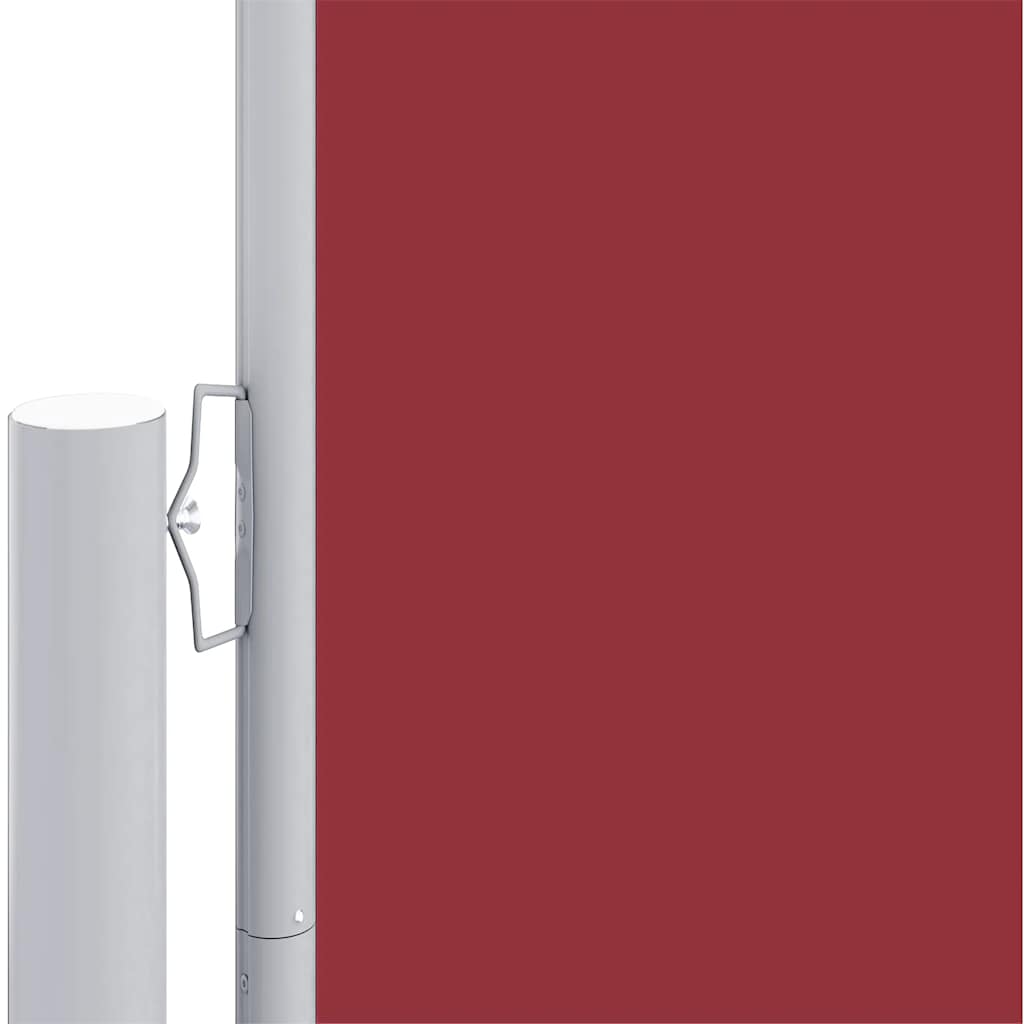 Pare-brise vidaxl extensible 200x1200 cm rouge