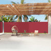Pare-brise vidaxl extensible 200x1200 cm rouge