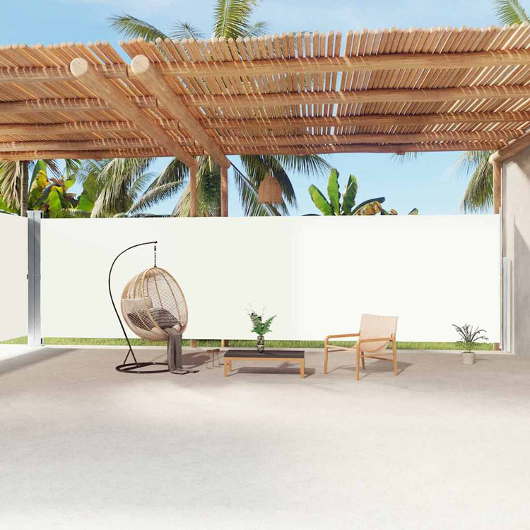 En pare-brise Vidaxl extensible 220x1200 cm -colored