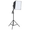 Éclairage de studio Vidaxl avec trépied et softbox