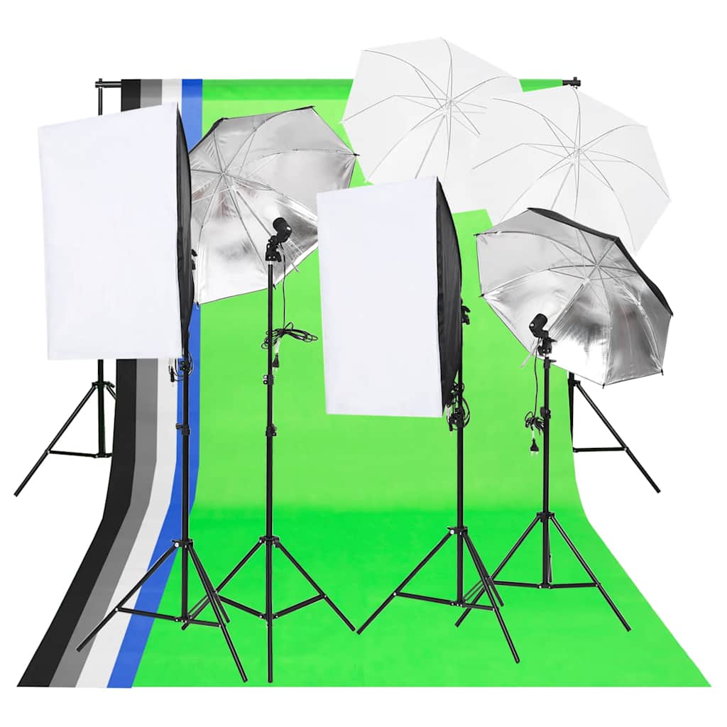 Ensemble d'éclairage Vidaxl Fotostudio