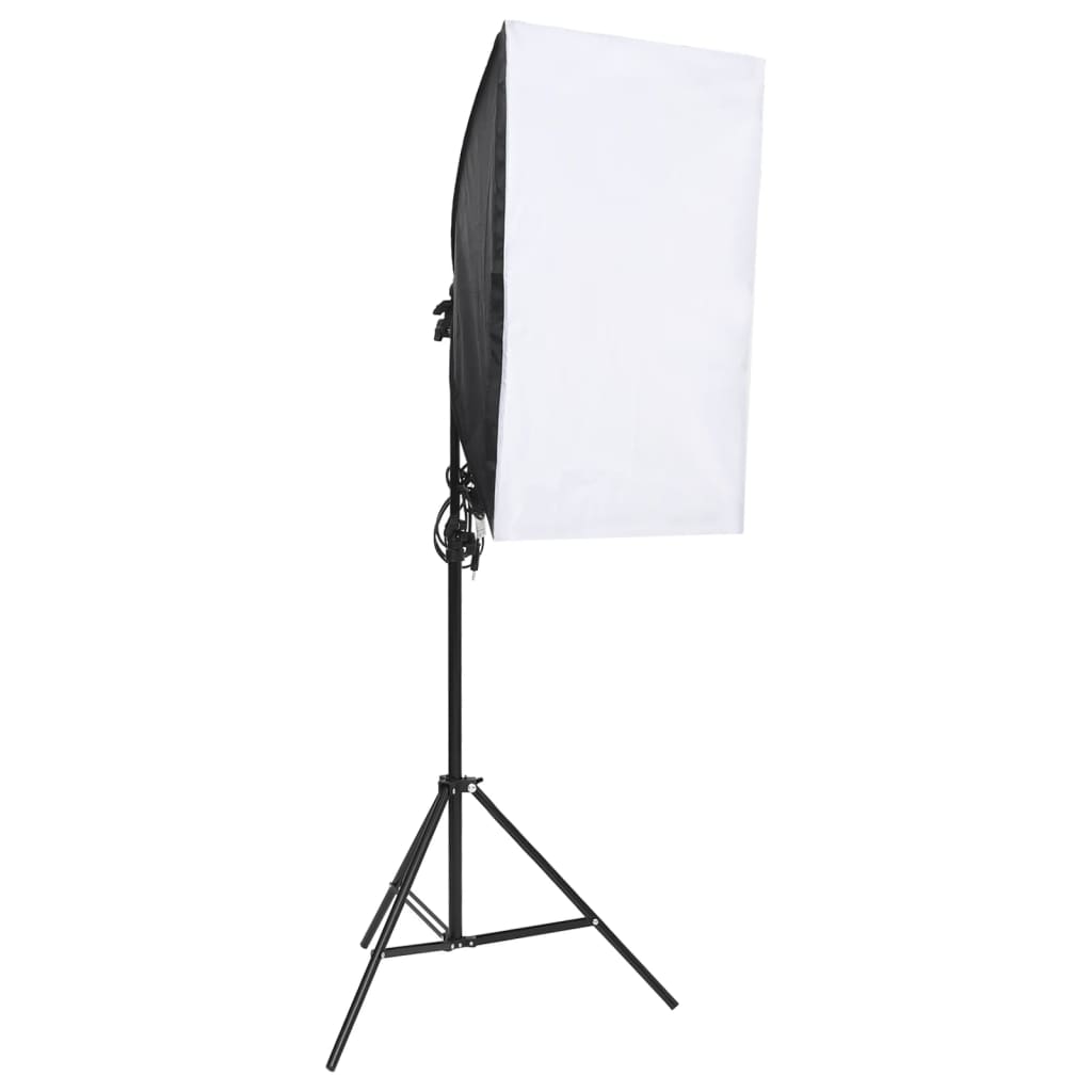 Ensemble de studio photo Vidaxl 9 pièces avec ensemble d'éclairage et softboxes