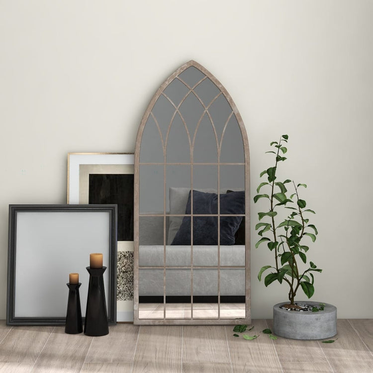 Miroir vidaxl 100x45 cm sable de fer -colore